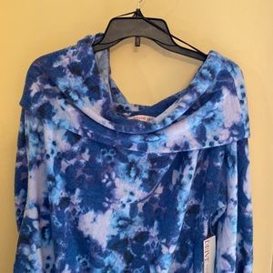 OFF SHOULDER SUPER SNUGGLY TOP NEW from WILLOW DRIVE Size L